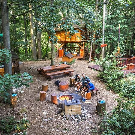 Treehous Sneznik S Wellness Hotell Dolní Morava Exteriör bild