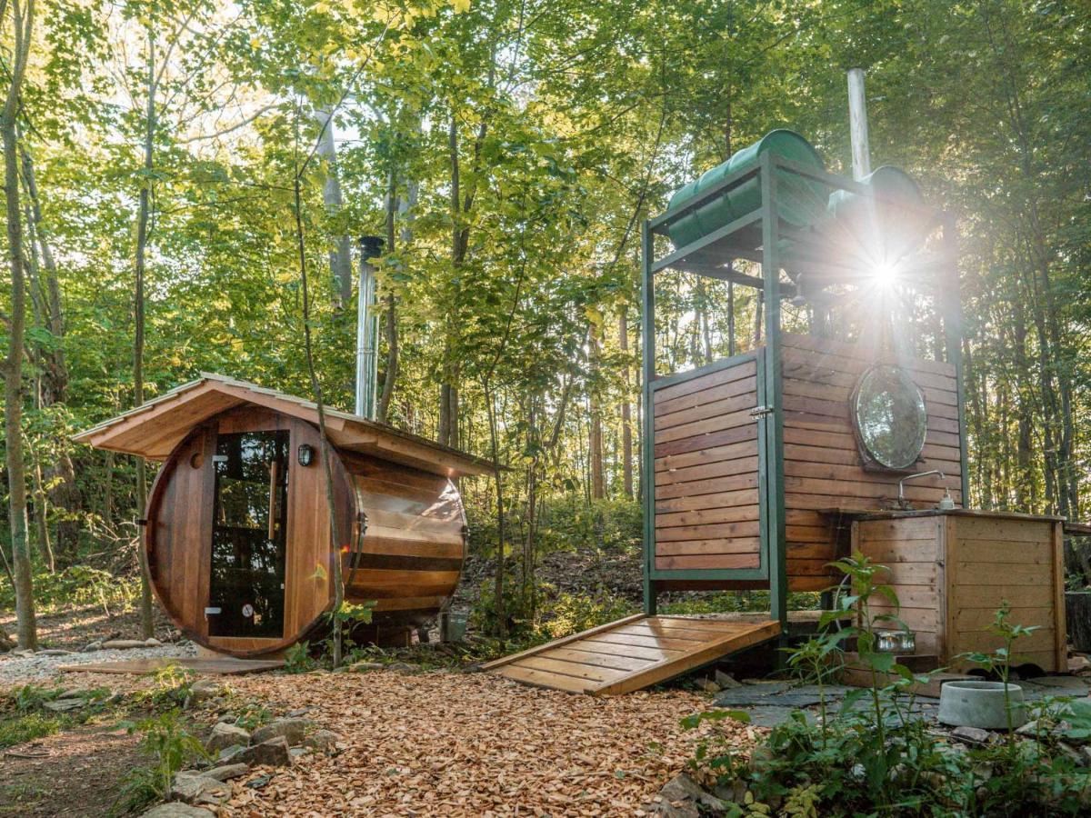 Treehous Sneznik S Wellness Hotell Dolní Morava Exteriör bild