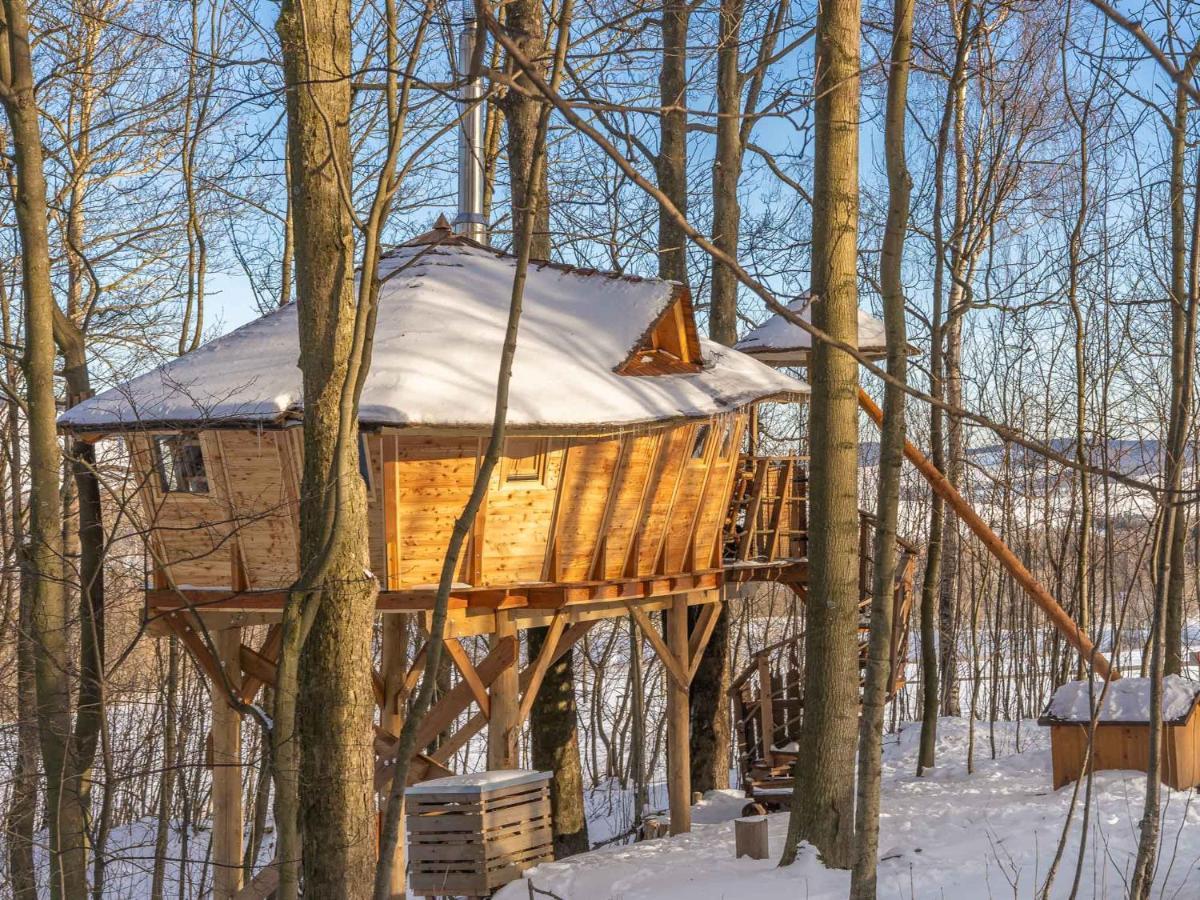 Treehous Sneznik S Wellness Hotell Dolní Morava Exteriör bild