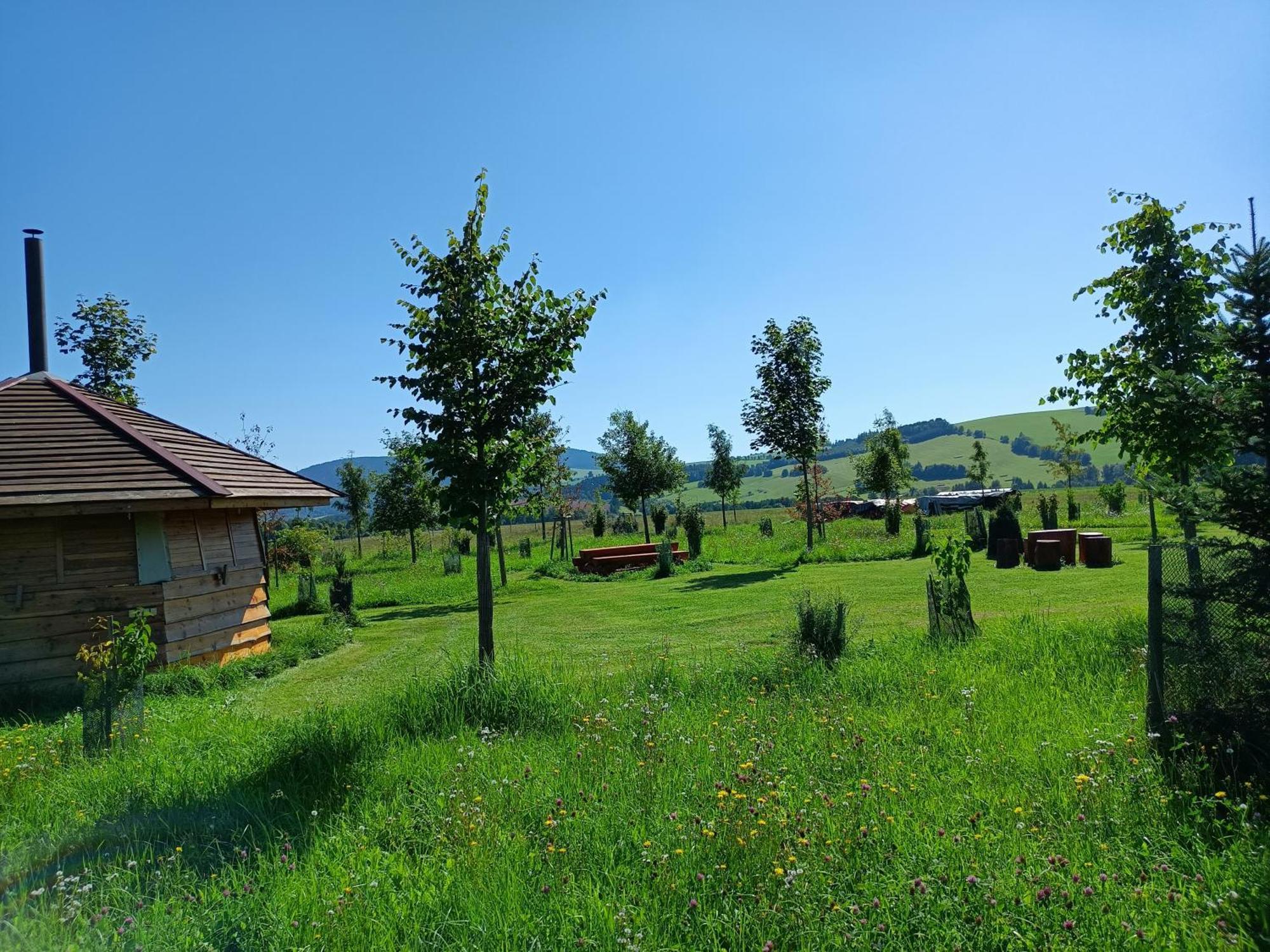 Treehous Sneznik S Wellness Hotell Dolní Morava Exteriör bild